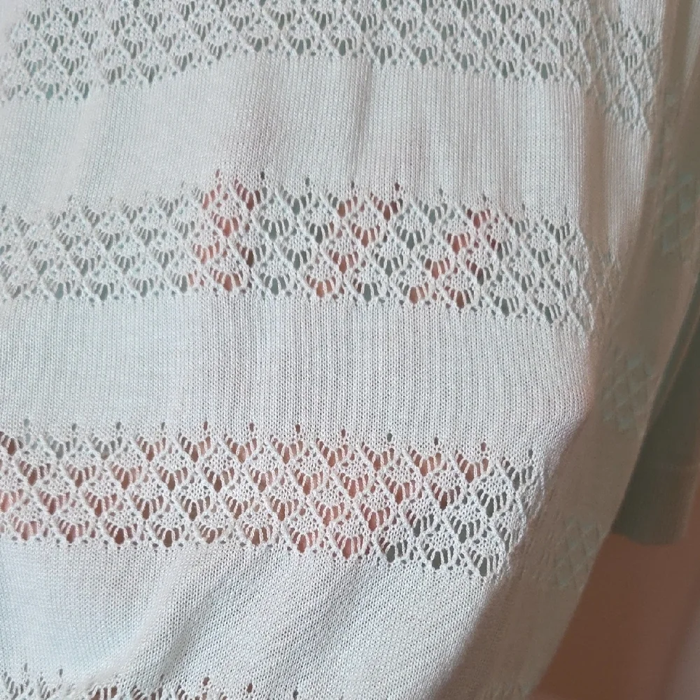 CLEARANCE Banana Republic Women's Light Seafoam Green Knit Top Size XL - Picture 3 of 11